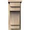 Ekena Millwork Mediterranean Rough Sawn Corbel w/Backplate, Douglas Fir, 8"W x 14"D x 18"H COR08X14X18MED01RDF - alternate 3
